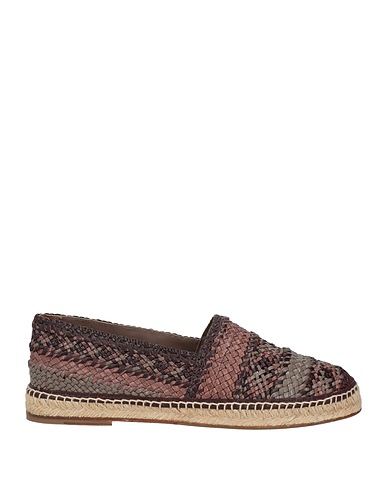 DOLCE&GABBANA Espadrilles Schokobraun 100% Büffelleder