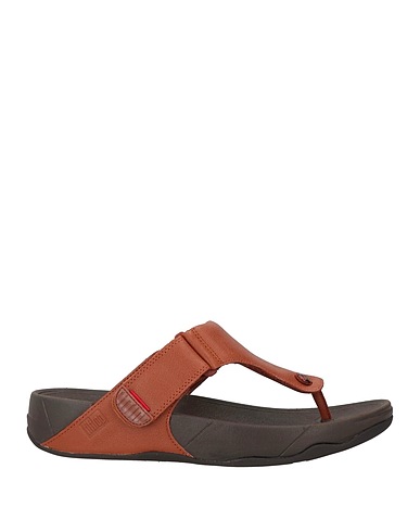 FITFLOP Flip flops Tan Soft Leather