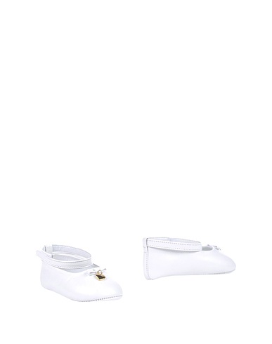 DOLCE&GABBANA Newborn shoes White 100% Lambskin