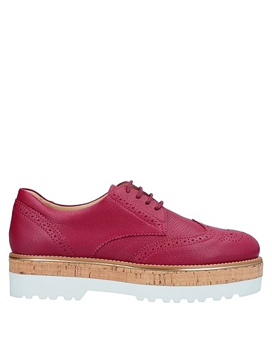 HOGAN Laced shoes Brick Leather