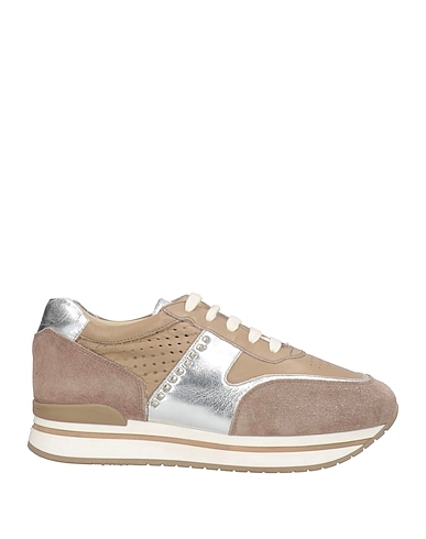 JANET SPORT Sneakers Light brown Leather