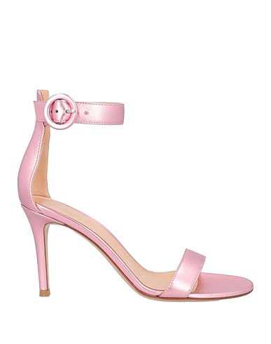 GIANVITO ROSSI Sandals Pink Leather