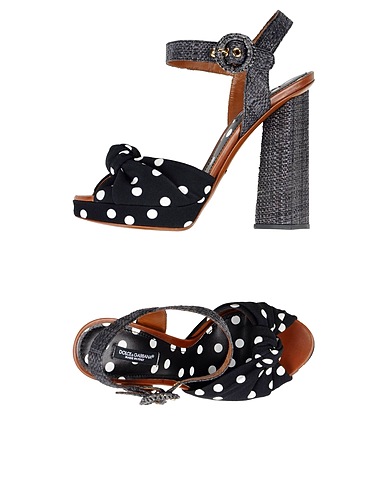 DOLCE & GABBANA | Black Women‘s Sandals | YOOX