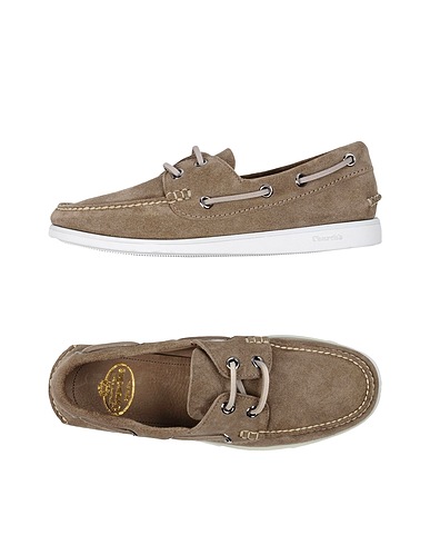 CHURCH'S Loafers Grey Leather