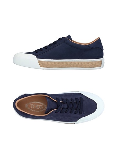 TOD'S Sneakers Blue Soft Leather