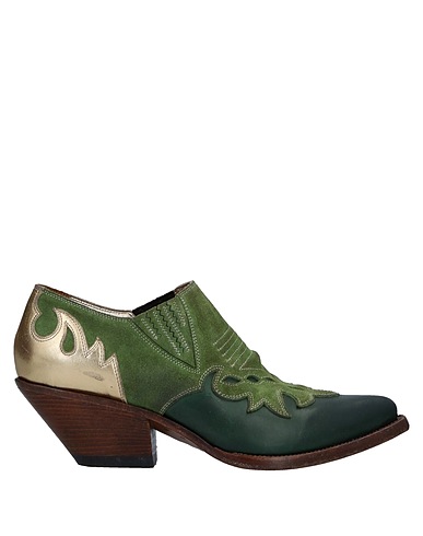 BUTTERO® Ankle boot Green Soft Leather