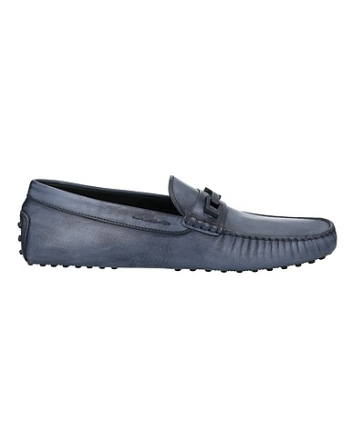 TOD'S Mocasín Azul francés Cuero