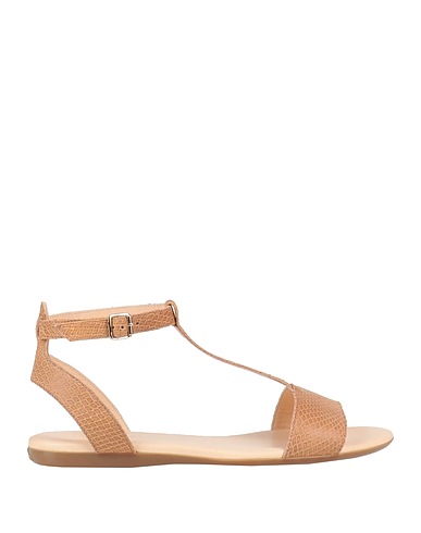 HOGAN Sandals Khaki Leather