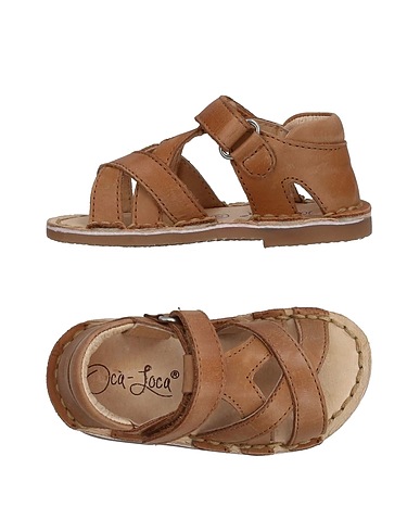 OCA-LOCA Sandals Brown Soft Leather