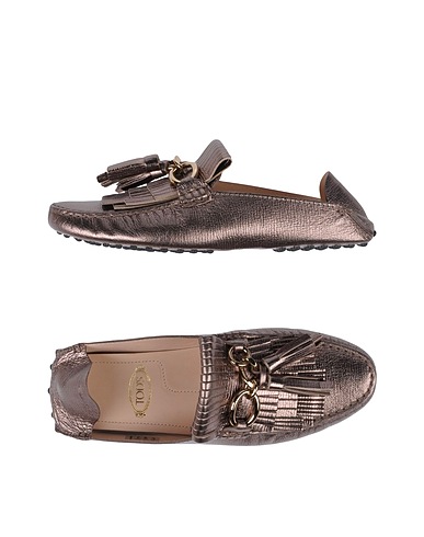 TOD'S Mules and clogs Bronze Soft Leather