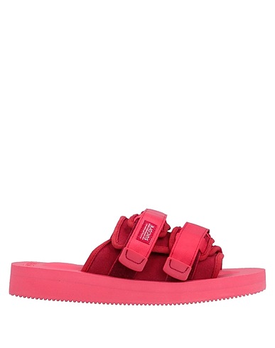 SUICOKE Sandals Red Leather