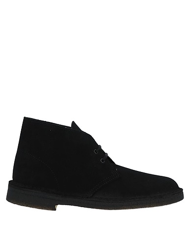 CLARKS ORIGINALS Stiefelette Schwarz Leder