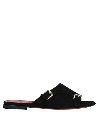 SANTONI Sandali Nero Pelle