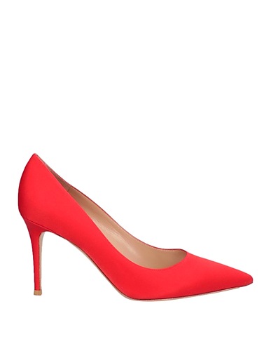 GIANVITO ROSSI Court Red Textile fibres