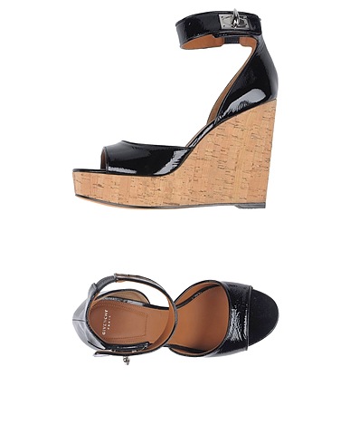 GIVENCHY Sandals Black 100% Calfskin