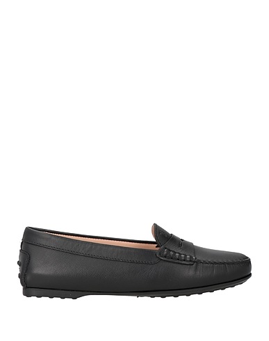 TOD'S Loafers Black Soft Leather