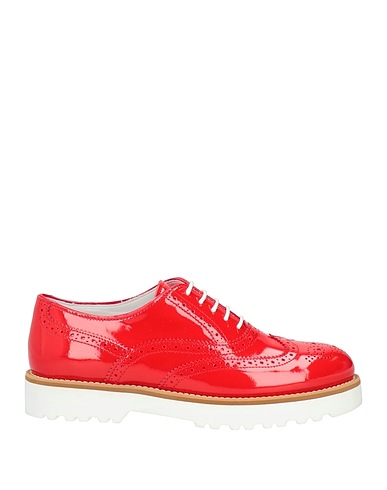 HOGAN Stringate Rosso Pelle
