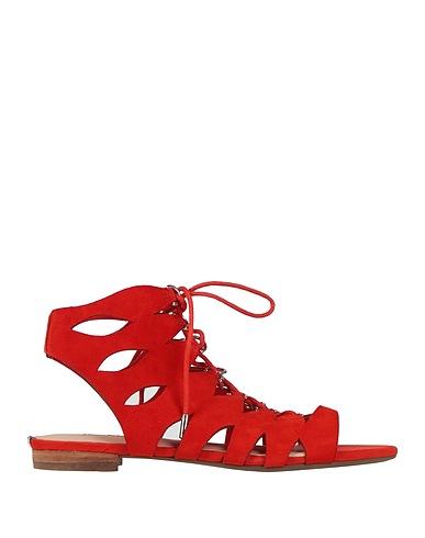 GUESS Sandals Red Leather