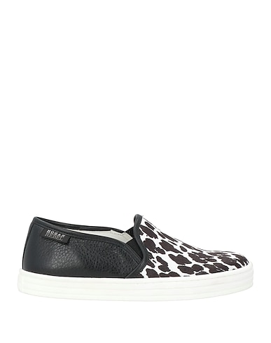 HOGAN REBEL Sneakers Black Textile fibers, Leather