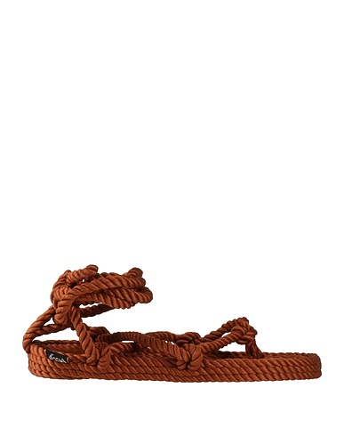 NOMADIC STATE OF MIND® Flip flops Rust Textile fibres
