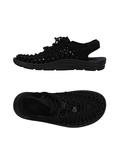 KEEN Sandals Black Textile fibres