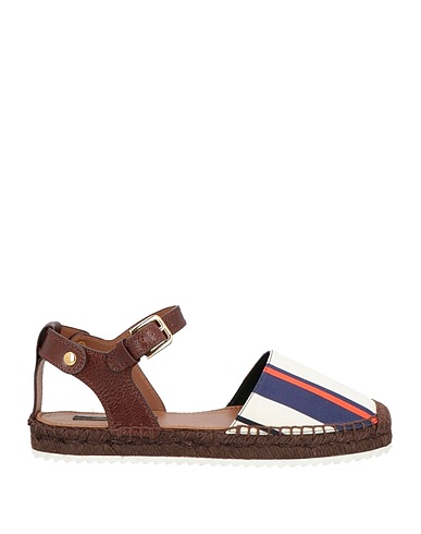 DOLCE&GABBANA Espadrilles Midnight blue 64% Viscose, 35% Calfskin, 1% Elastane
