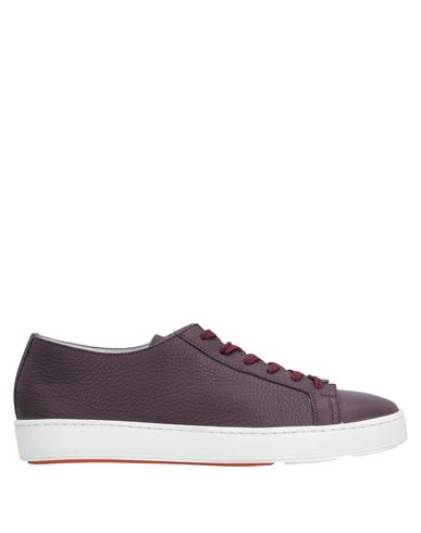 Santoni Sneakers In Purple