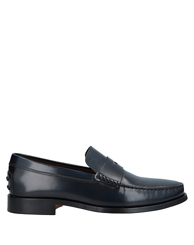 TOD'S Loafers Midnight blue Leather