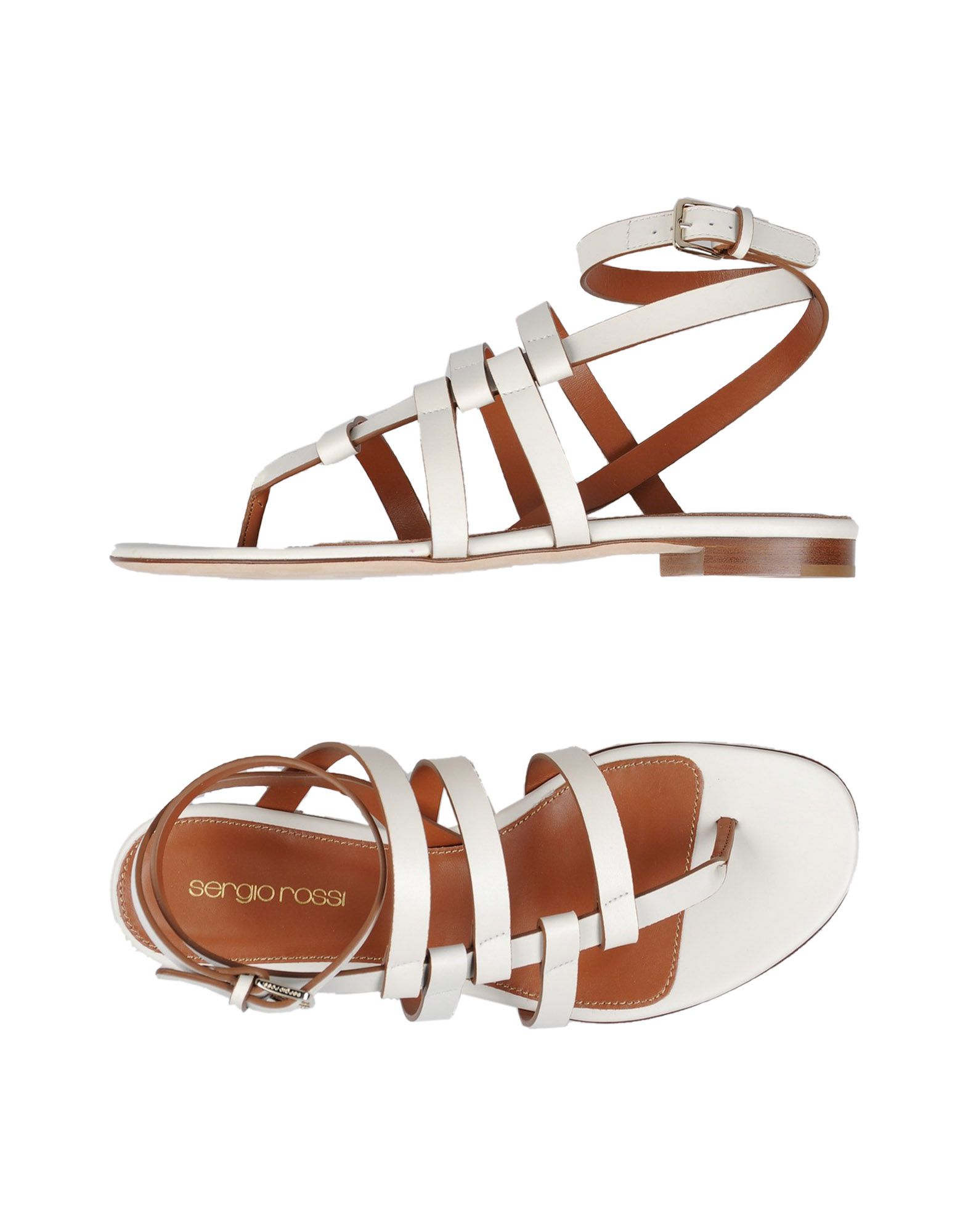 SERGIO ROSSI - Thong sandals