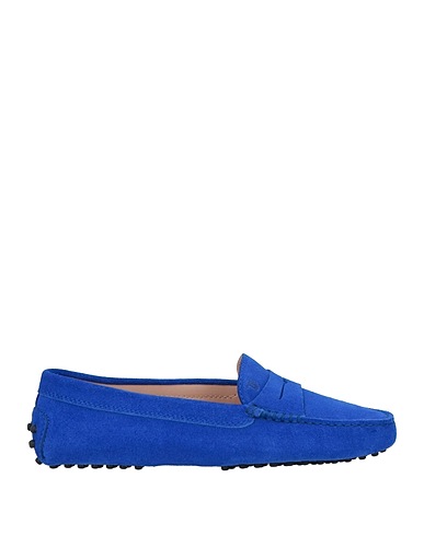 TOD'S Loafers Bright blue Leather