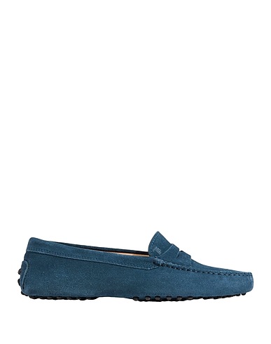 TOD'S Loafers Navy Leather