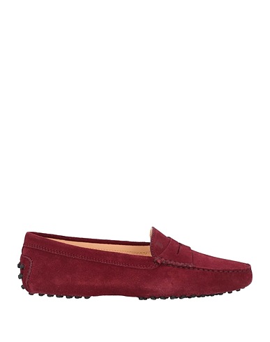 TOD'S Loafers Plum Leather