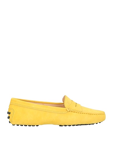 TOD'S Loafers Yellow Leather