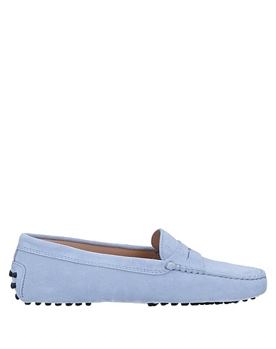 TOD'S Mocassino Celeste Pelle