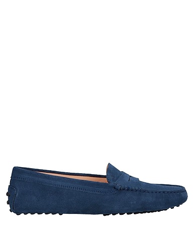 TOD'S Loafers Midnight blue Leather