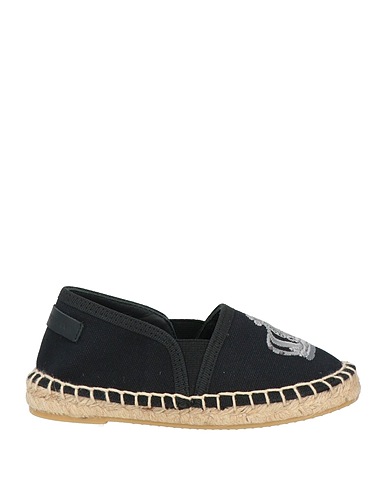 DOLCE&GABBANA Espadrilles NERO Leather, Textile fibers