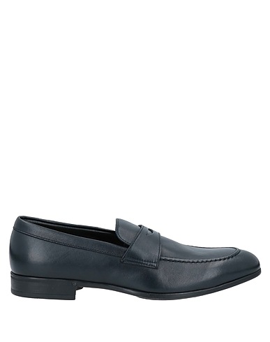 DOUCAL'S Loafers Midnight blue Calfskin
