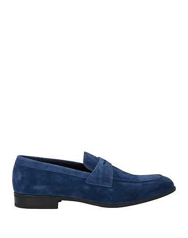 DOUCAL'S Loafers Blue Leather