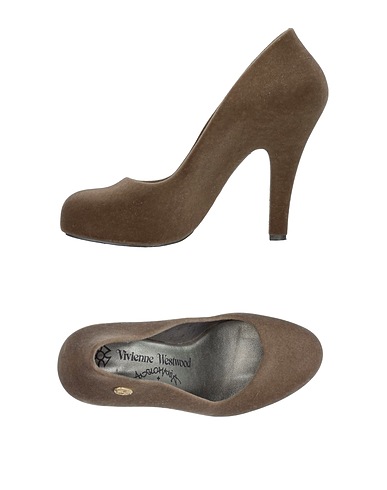 VIVIENNE WESTWOOD ANGLOMANIA + MELISSA Court Grey Textile fibres