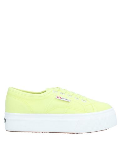 Superga Sneakers In Acid Green