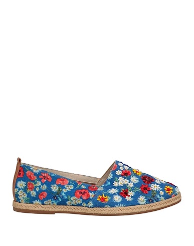 CORAL BLUE Espadrilles Azure Textile fibres