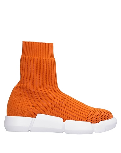 ELENA IACHI Sneakers Tan Textile fibres