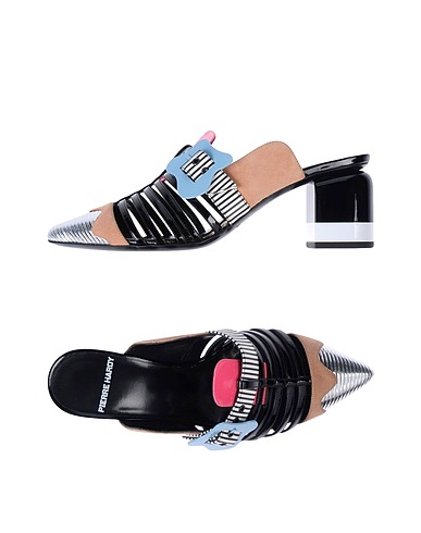 PIERRE HARDY Mules and clogs Black Soft Leather