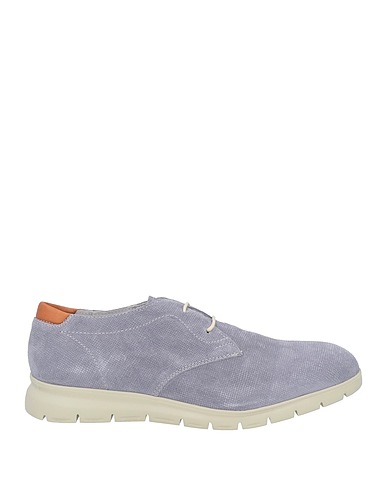 CAFèNOIR Laced shoes Grey Leather