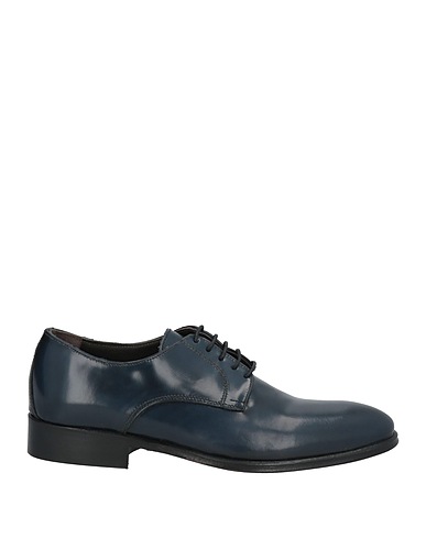 BRUNO VERRI Schnürschuhe Nachtblau Leder