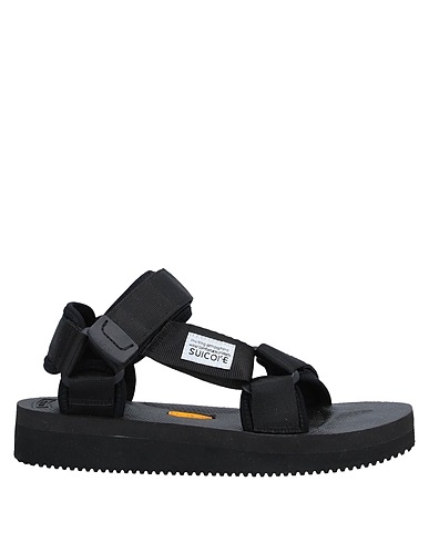 SUICOKE サンダル ブラック ナイロン