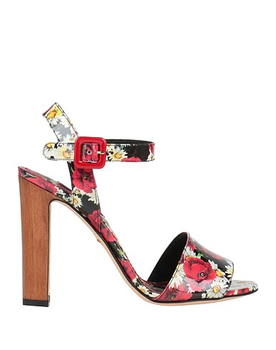 DOLCE&GABBANA Sandals Black 100% Calfskin