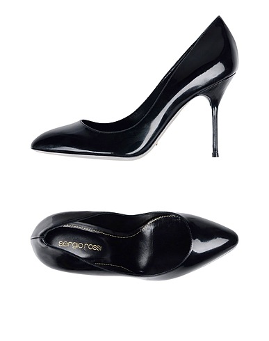 SERGIO ROSSI Pump Black Calfskin