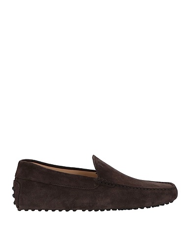 TOD'S Loafers Dark brown Leather