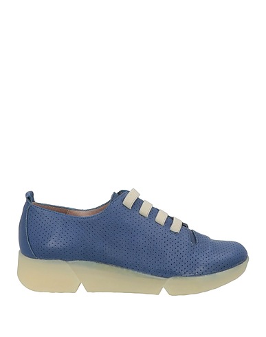 WONDERS Laced shoes Blue Leather